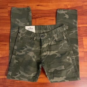 Boys Hollister Camo Jeans